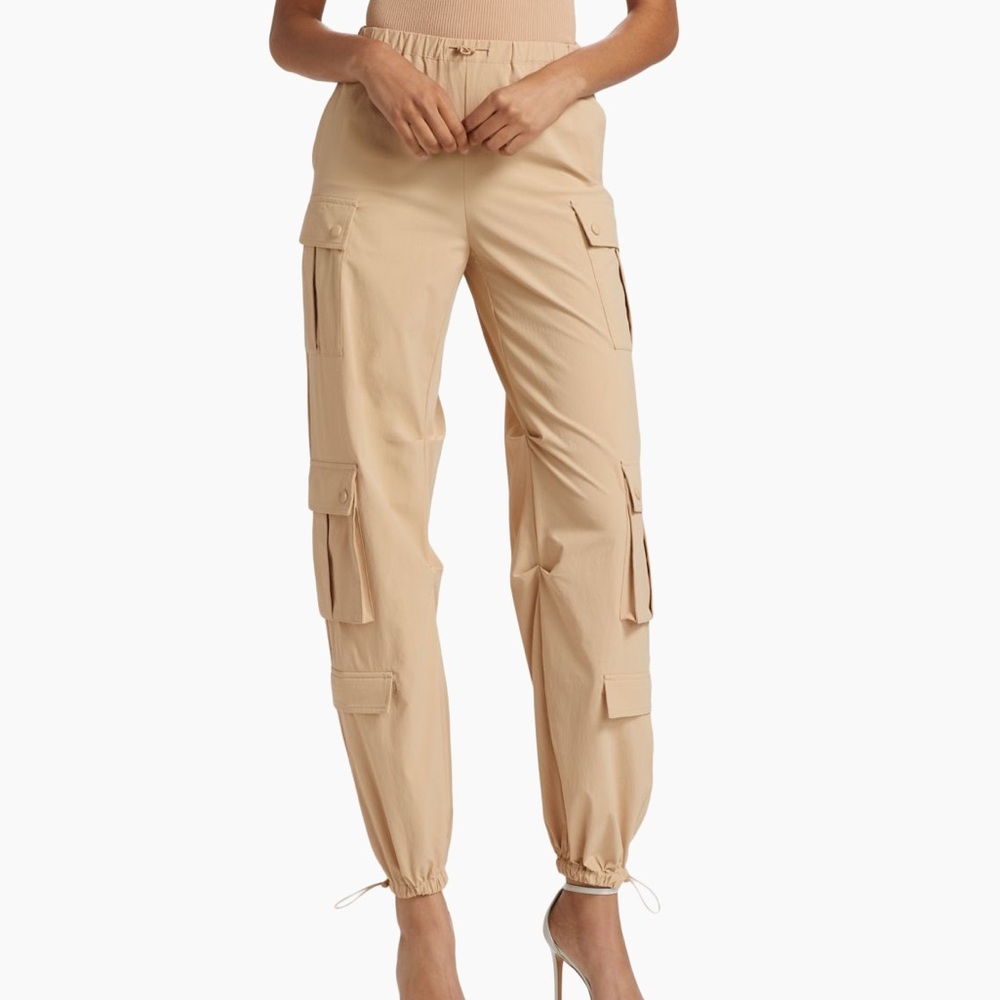 New Alice and Olivia Shara parachute cargo pants - Picture 12 of 16